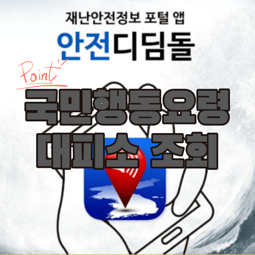 재난 문자 알림 서비스 안전디딤돌